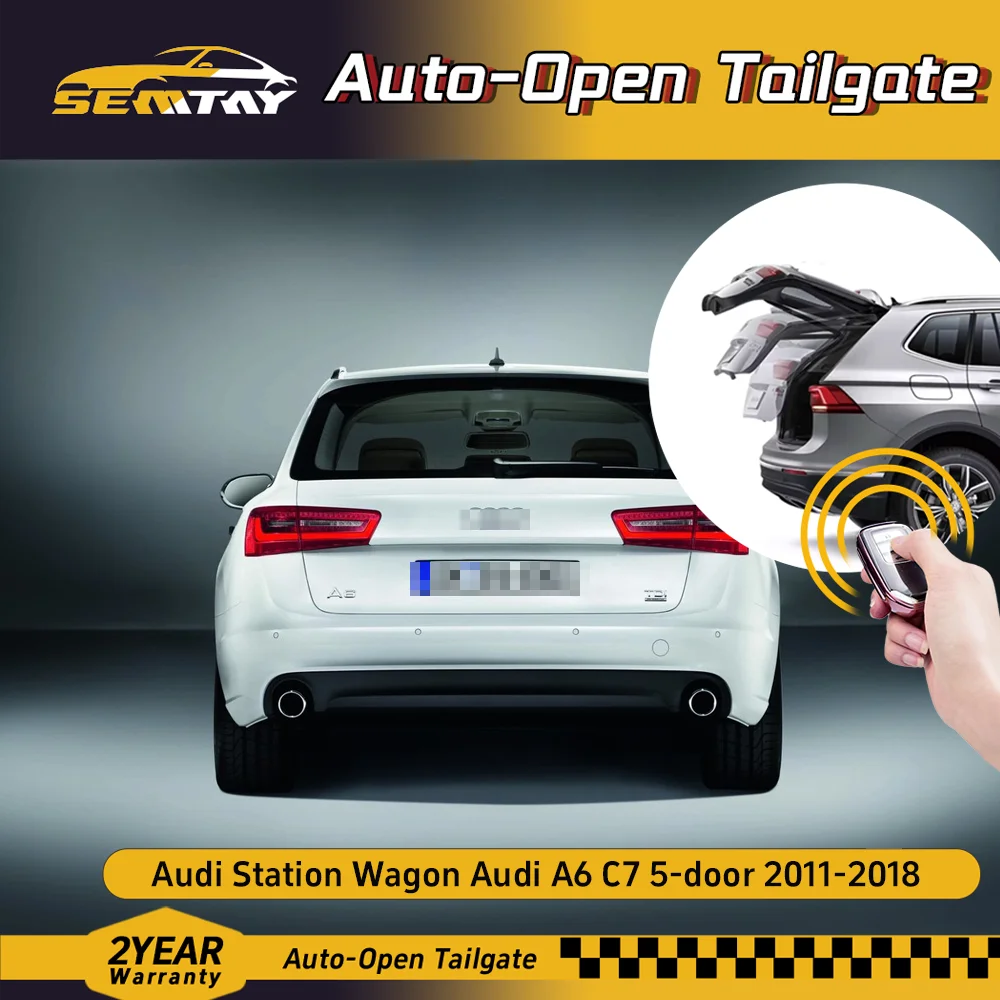 

Automatic Lifting Trunk Struts with Spring for Station Wagon Audi A6 C7 5-door 2011-2018 Rear Tailgate Boot Lift Supports