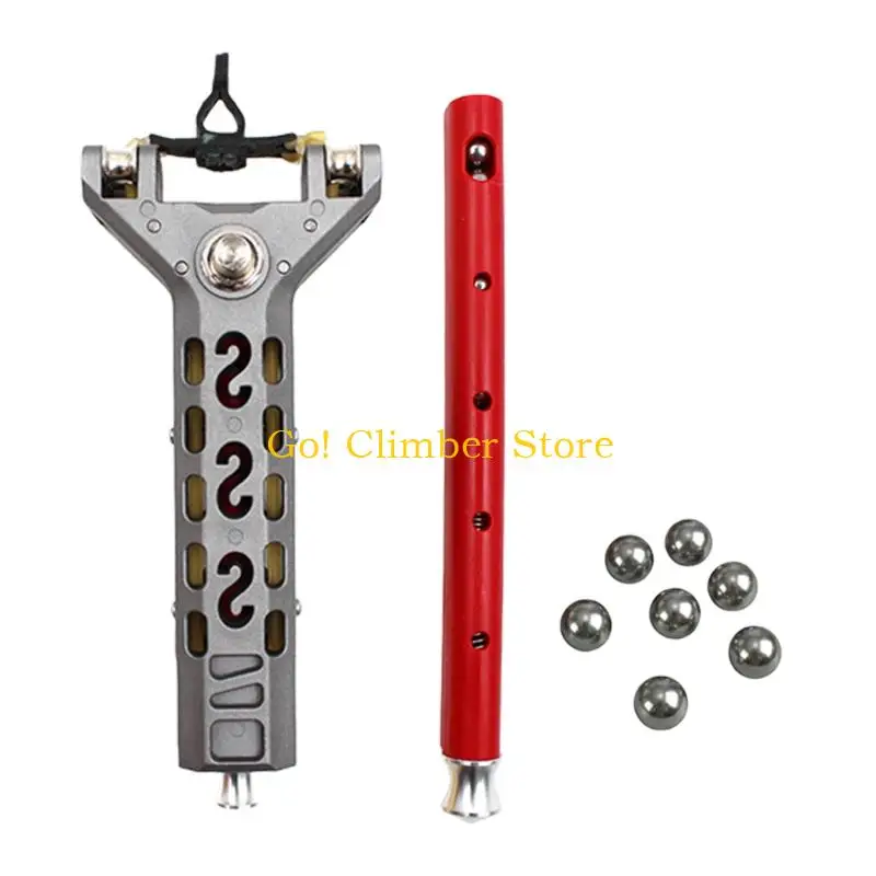 Q84C Loading Practice Slings Shot with Fast Band Replacement for Yard Use