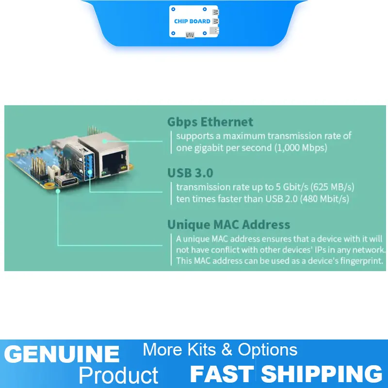 

NanoPi NEO3 features a Rockchip RK3328 with Gigabit Ethernet, 1GB/2GB RAM options, and OpenWrt LEDE compatibility for network ap