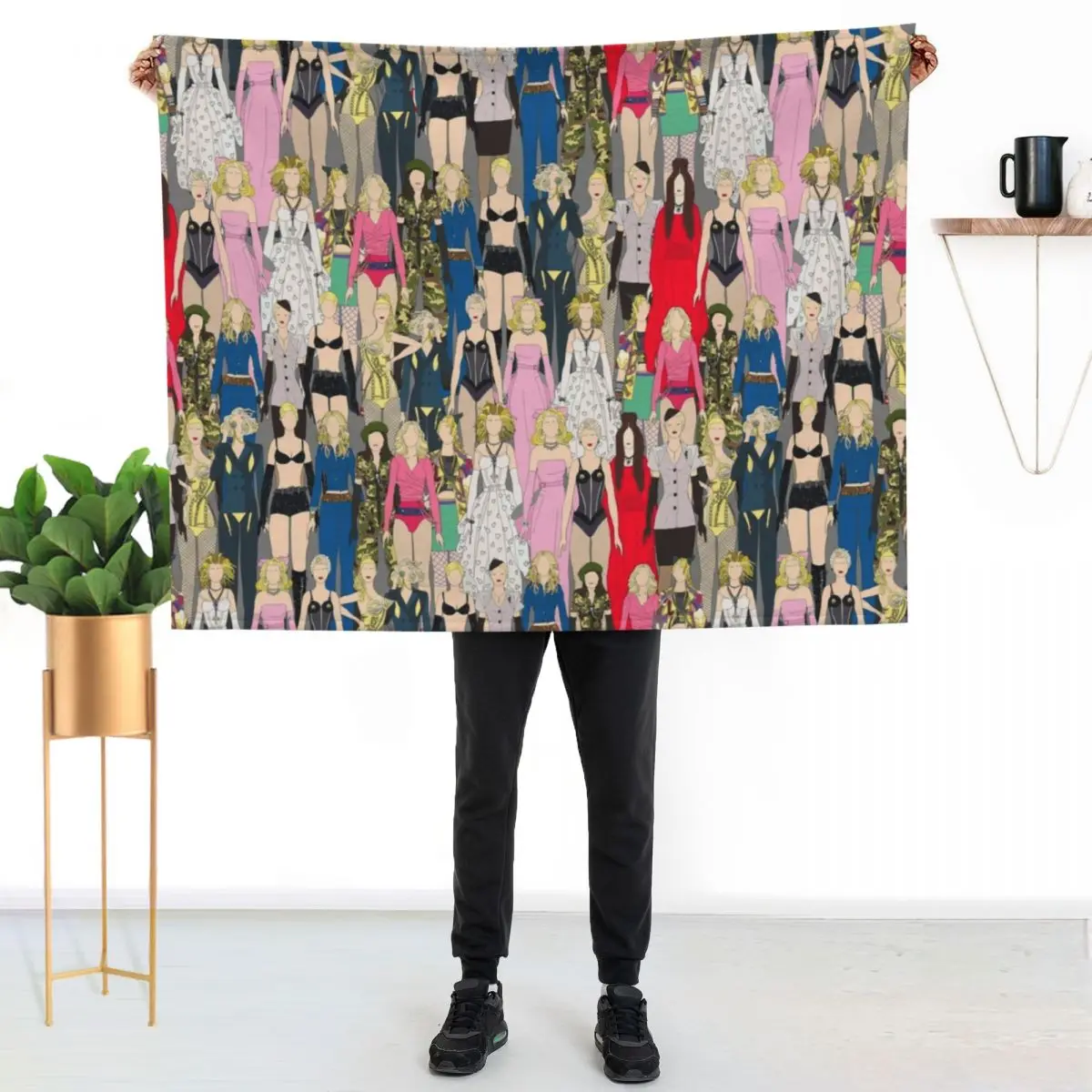 Madonna-A-Thon Throw Blanket for babies Luxury Designer Bed Blankets Sofas Of Decoration Kid'S Soft Plush Plaid Blankets