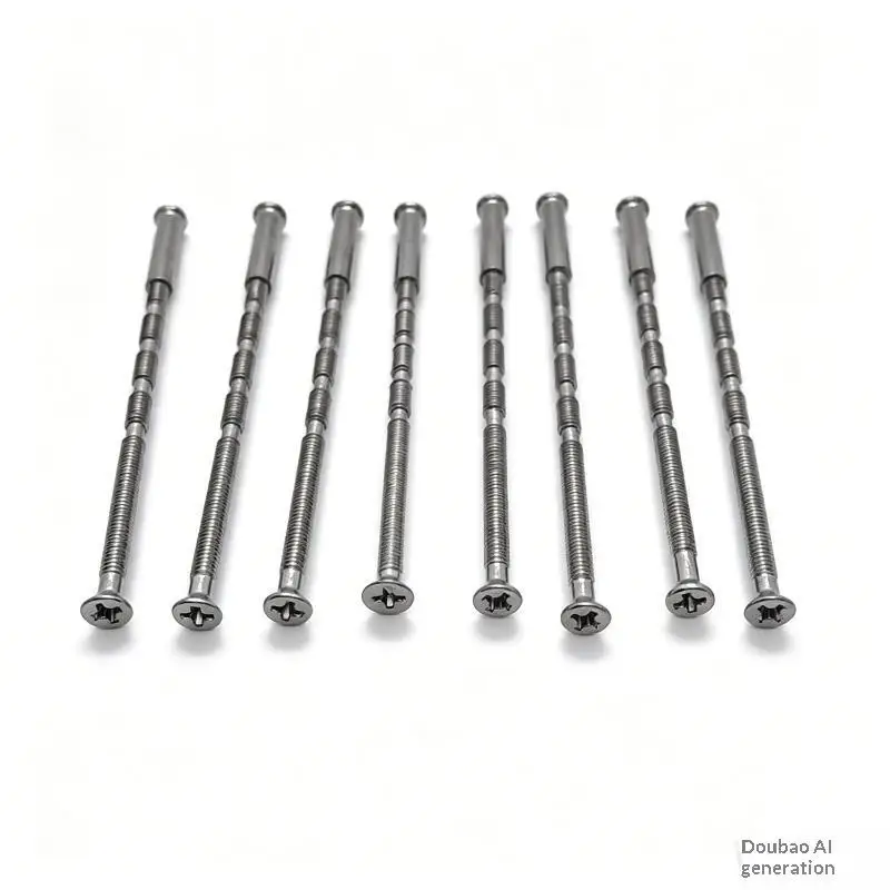 M3 Door Handle Fixing Screw Bolts Cuttable Snap Off 20Pcs Pack for Patio Door Repair Home DIY Installation Hardware Kit