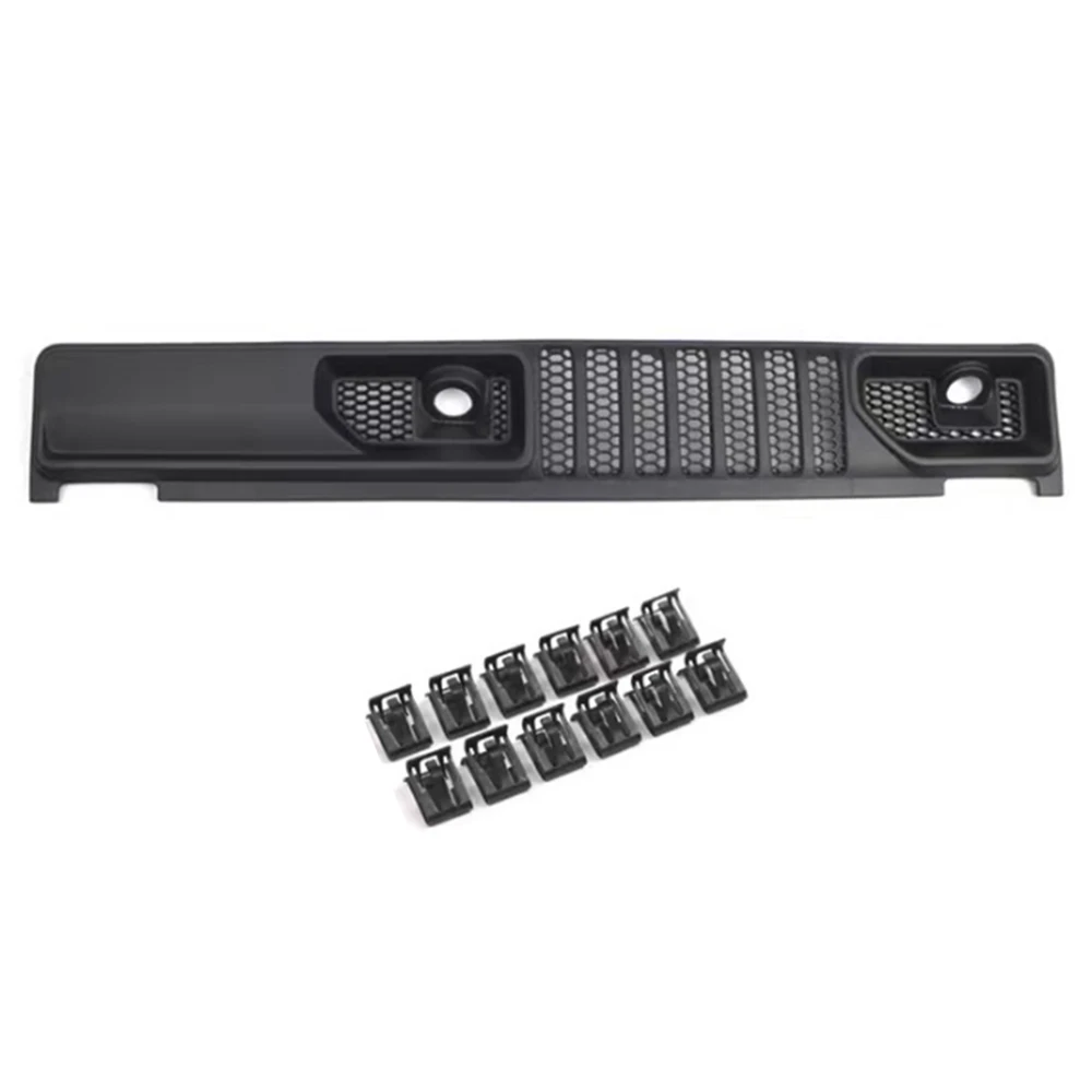 

SXMA JL1333 Car Engine Hood Vent Car Engine Louvers Bonnet Vent Cover for Jeep Wrangler JL 18-24