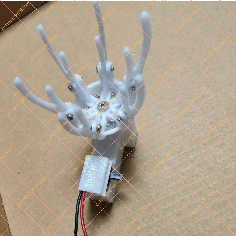Mini Electric Flower Petal Opener | Realistic Blooming & Closing Mechanical Prop for DIY Crafts & Cosplay
