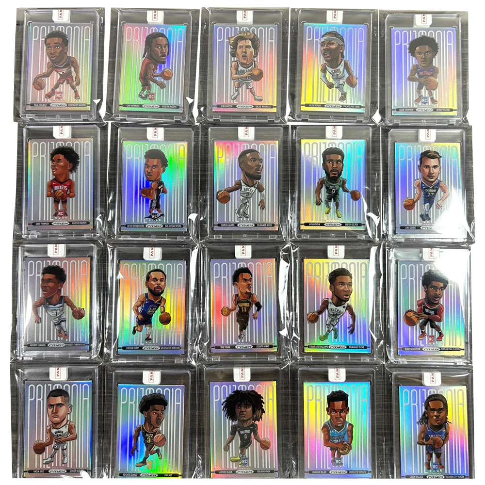

Panini DIY домашняя Doncic Curry Alexander James Wembanyama Tatum Morant Laser Коллекционная карта Кирпич Рождественский подарок на день рождения