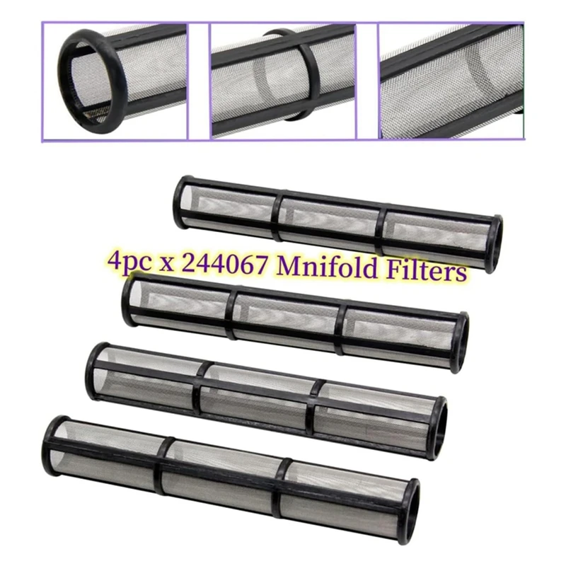 طقم مرشّح بخاخ بدون هواء ، بخاخ بديل مناسب لـ Graco ، قطع غيار ، شاشة ، من من من من شِين ، من من من من شِين ، من من من شِين