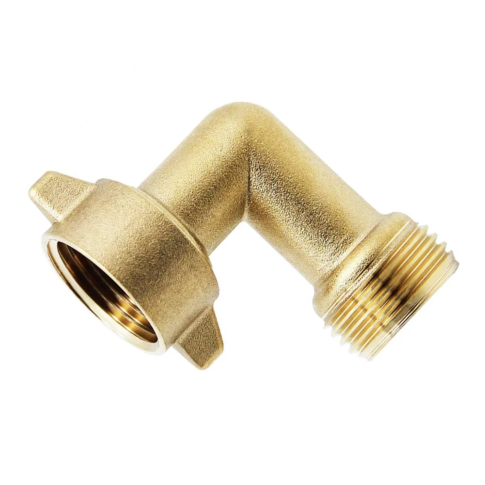 

1PC Brass 90 Degree Elbow Connector Angle Adjustable Interface Garden Hose 90 Degree Angle Connector Garden Hose Bend