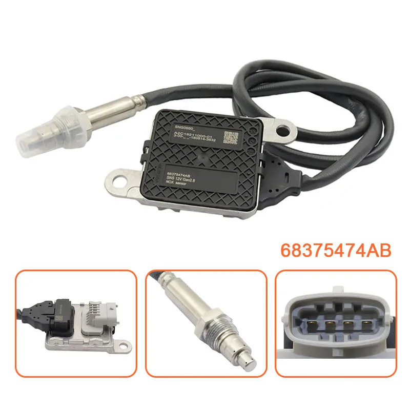 Genuine High Quality Nitrogen Oxide Nox Sensor 68375474AB For Ram 3500 4500 5500 2019-2021 6.7L Diesel