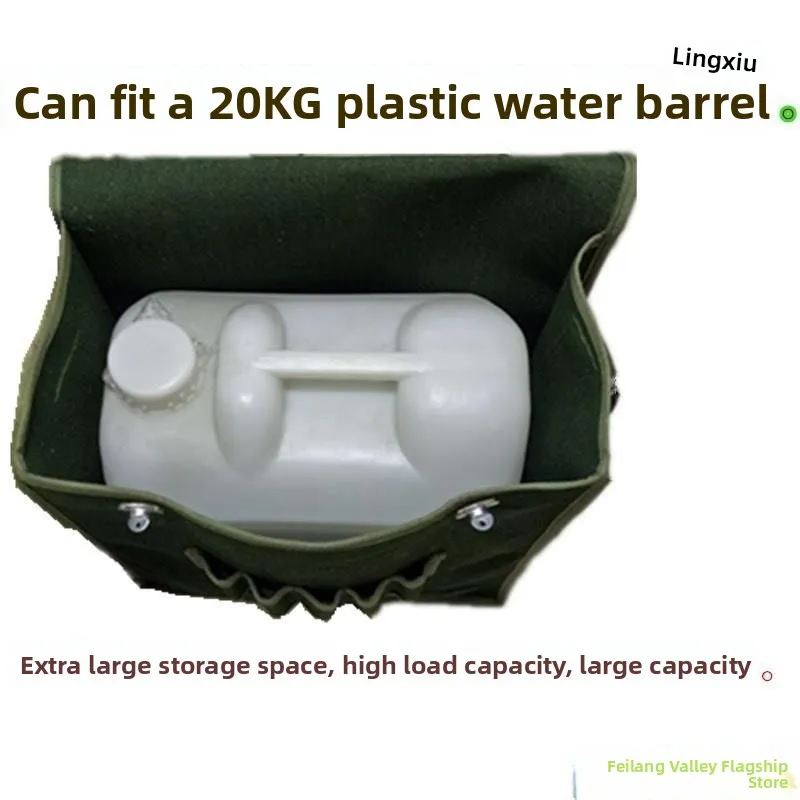 

Утолщенная холщовая сумка для инструментов, мужская сумка через плечо, портативная, маленькая, прочная, износостойкая, для отдыха и ремонта