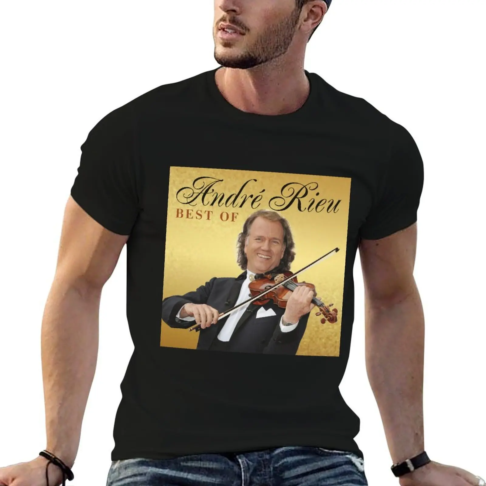 

Andre Rieu Best Of Andre Rieu T-Shirt man t shirt luxury t shirt man casual T-Shirt