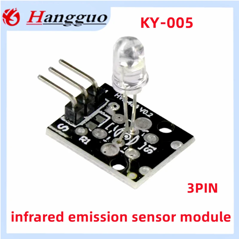 10PCS  KY-005 3PIN infrared emission sensor module KY-005