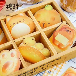 Cute Bread Sticky Memo Pad Scrapbooking Stationery to do list Kawaii Note Pads office material and stationery