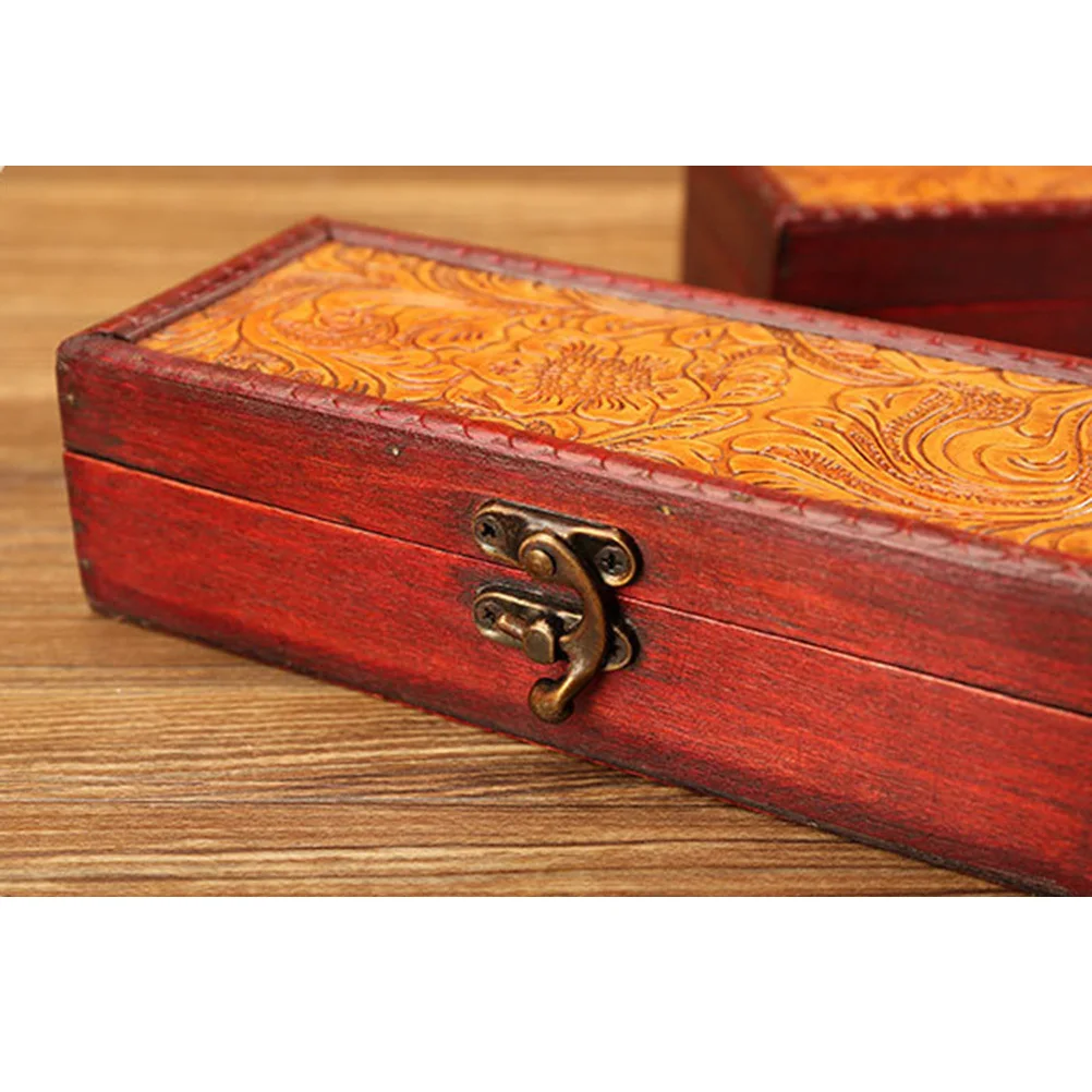 ヘアピンボックスヴィンテージ木製収納ボックスジュエリーキャンディー化粧品オーガナイザー頑丈な木製コンテナギフト包装ケース