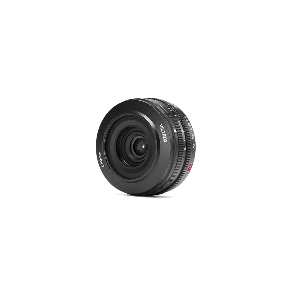 Viltrox AF 26mm F2.8 EVO Vollformat Pancake-Objektiv Ultraleichtes Metall-Objektiv mit Doppelsteuerring und Magnetischer Blende für Sony E Nikon Z