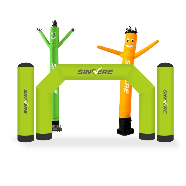 

Hot Sale Customized Outdoor Sports Racing Inflatables Archway Advertising Finish Inflatable Arch