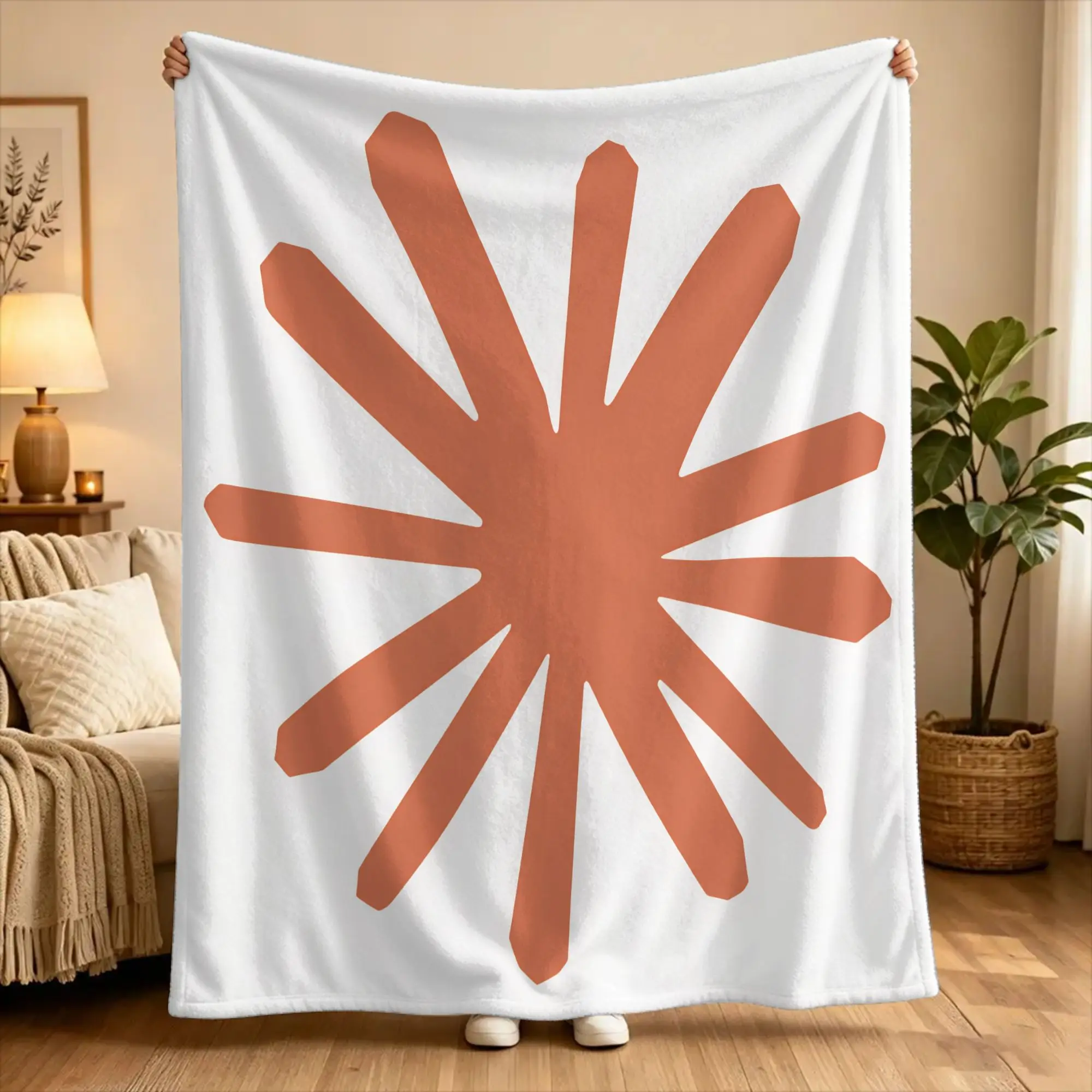 Code This Claude Blanket Quality Warm Soft  Throw Blanket Winter Boy Girl Bedroom Street Trend Bedspread