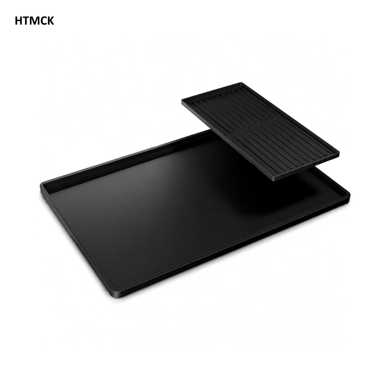 HTMCK 2 In 1 Coffee Machine Silicone Mat Tray Bar Fruits and Vegetables Drain Pad Coffee Powder Pad Insulation Protection Pad