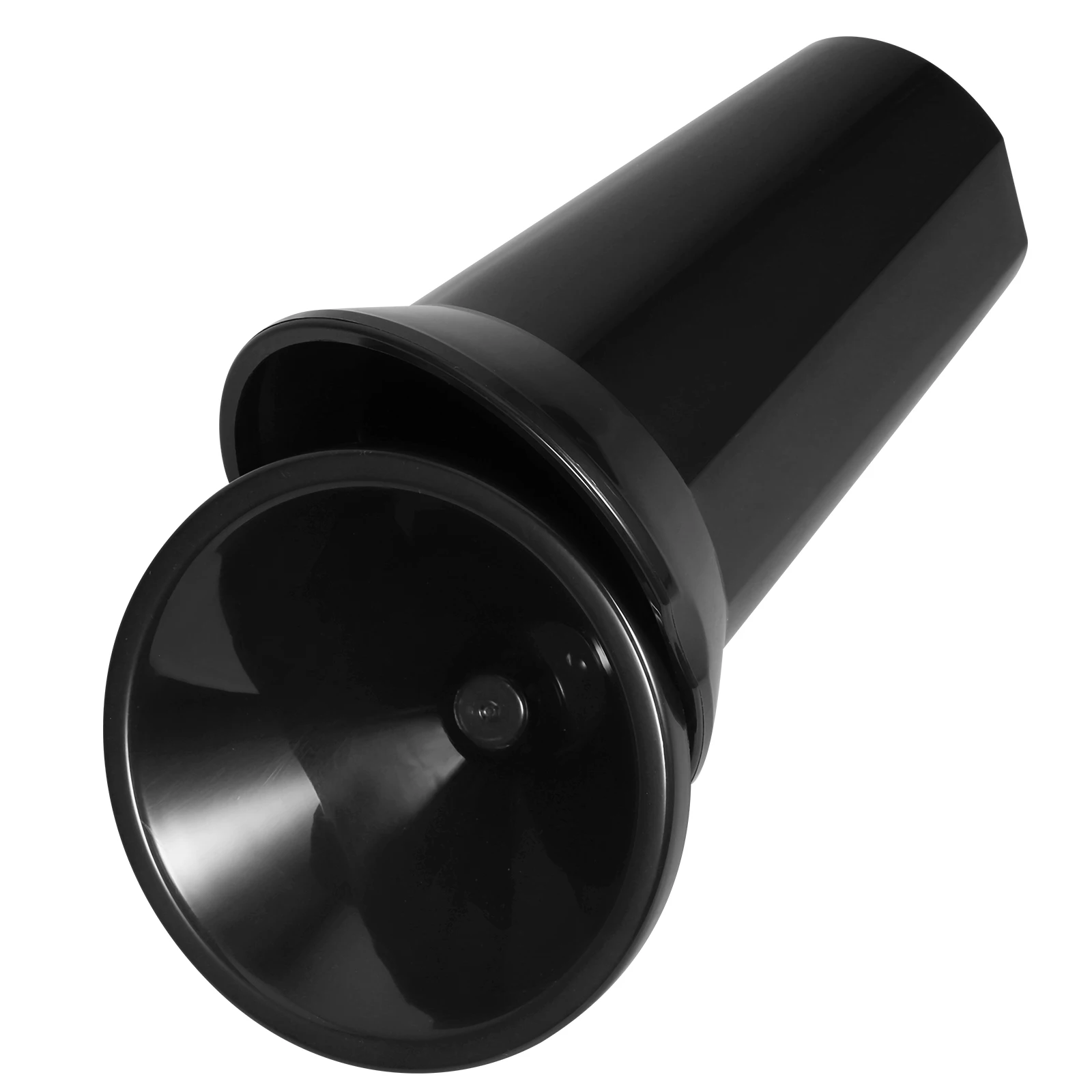 

Spittoon Ice Bucket Black Small Portable for Home Bar Restaurant Western Tasting Accessories Plastic Smooth