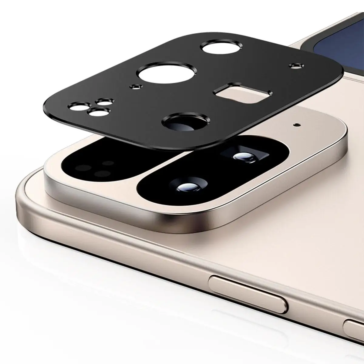XDcase Aluminum Alloy Hollow Camera Lens Protector For Google Pixel 10 Pro Fold Rear Camera Ring Back Sticker Film Cover