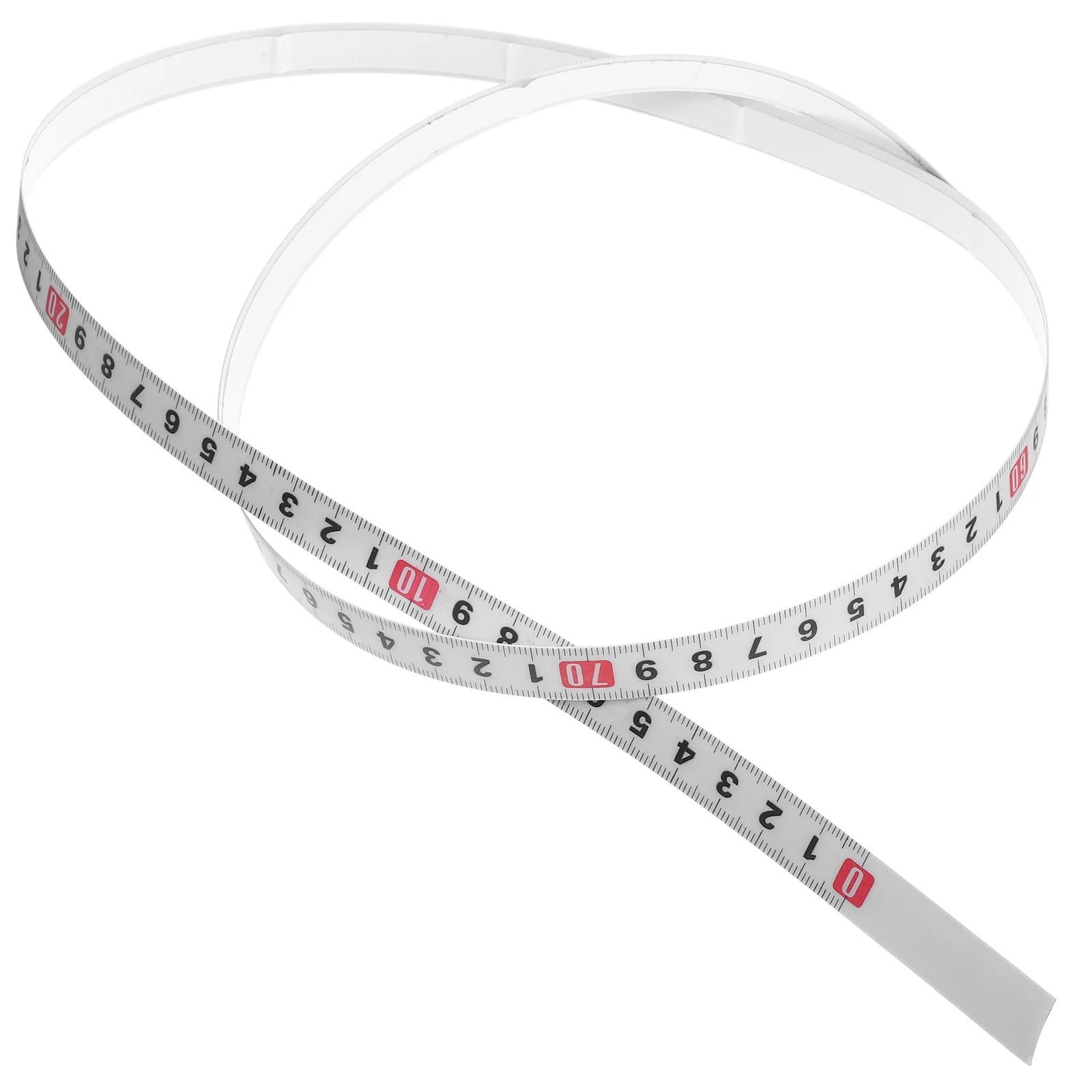 

Flexible Nylon Self Adhesive Measuring Tape Metric Scale Workbench Ruler 1m Easy to Apply on Metal Glass and More