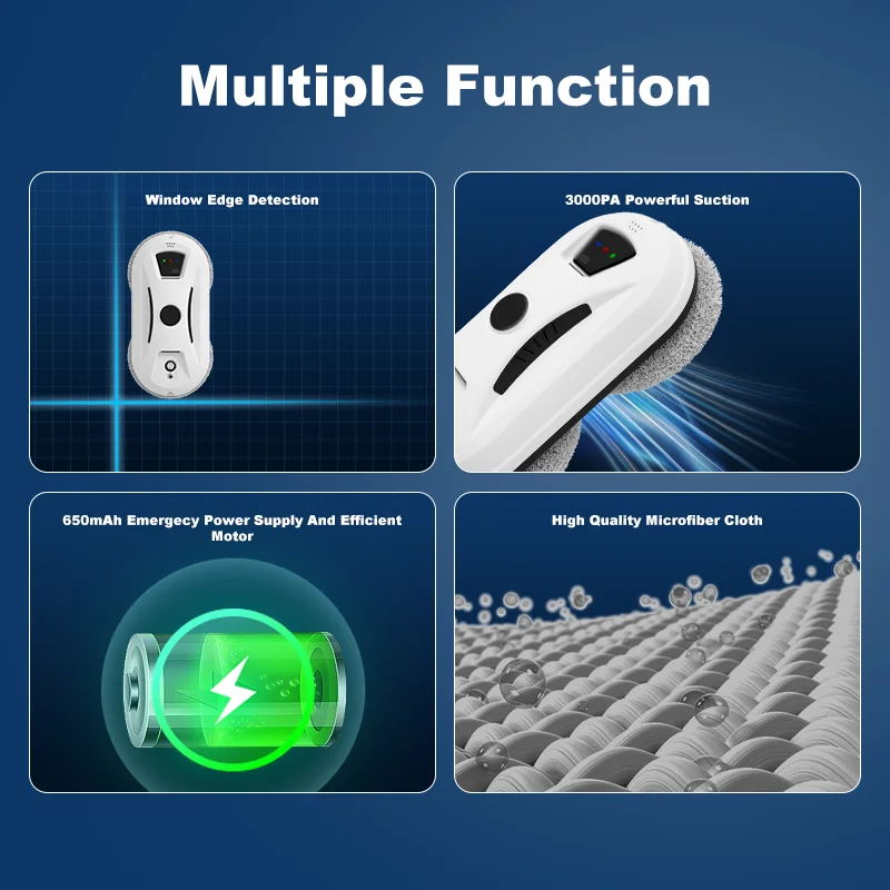 Window washer robot langou window cleaner robot