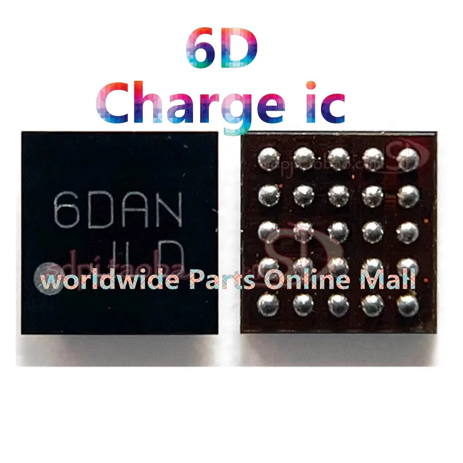 5pcs-50pcs Marking 6D 6Dxx 6DCH A3D 25pin audio ic for huawei P30 PRO P40 Xiaomi10 Millet11 OPPO Find  X3charge ic chip