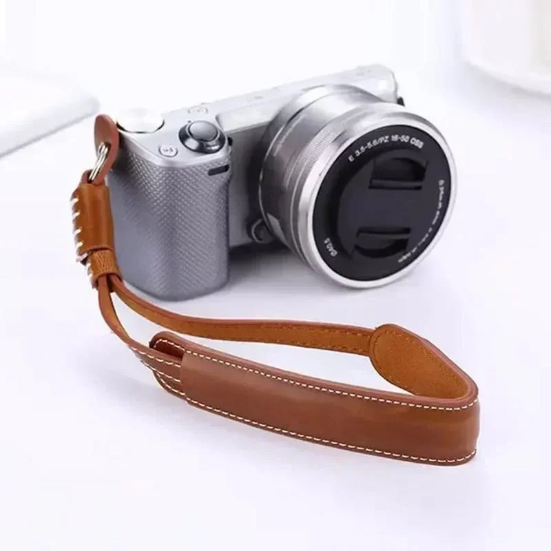 Camera Quick Wrist Strap leather hand Grip Belt For Canon Nikon Sony Fujifilm Pentax Olympus Lumix Panasonic Leica Samsung