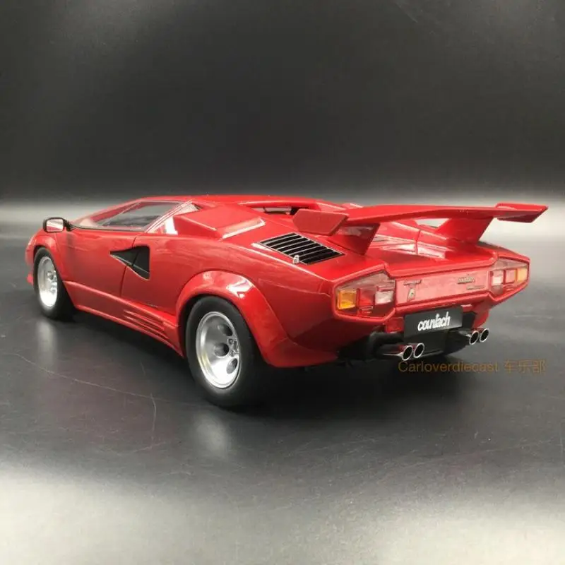 Kyosho 1:18 Lamborghini Countach LP5000 QV collection of die cast resin trolley model ornaments