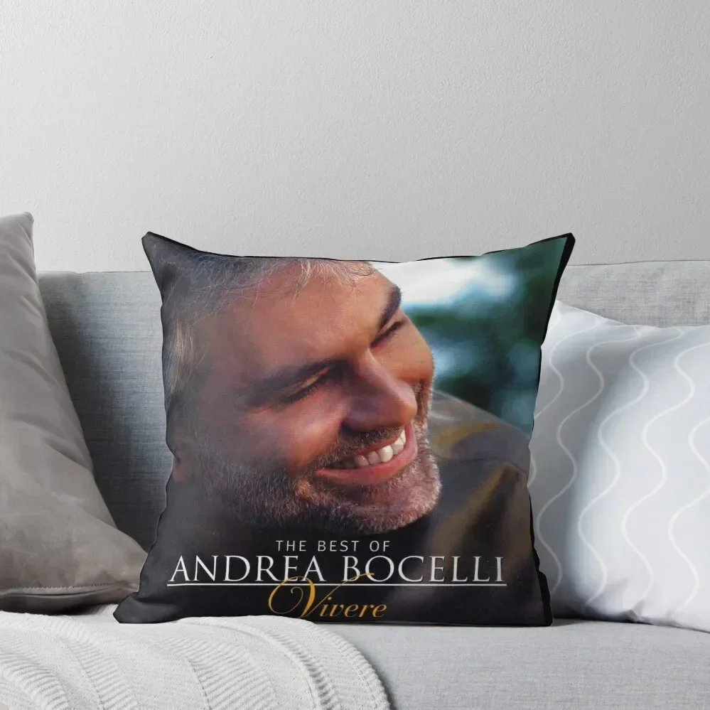 

The Best of Andrea Bocelli Vivere Throw Pillow ornamental pillows Luxury Pillow Case pillow