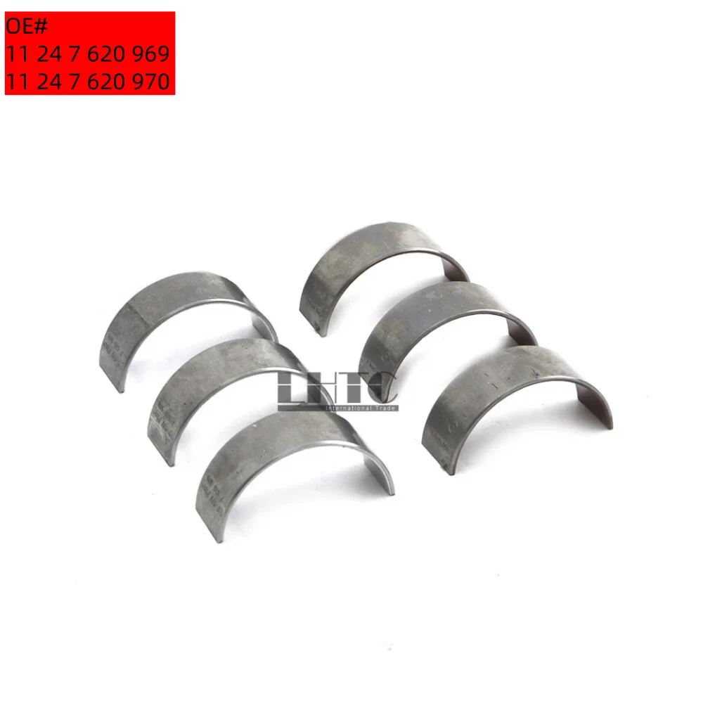 

6 шт. подшипники шатуна для BMW MINI 116i 318i Cooper F20 F30 F45 F55 F56 B38 1.5T OE # 11247620969/11247620970