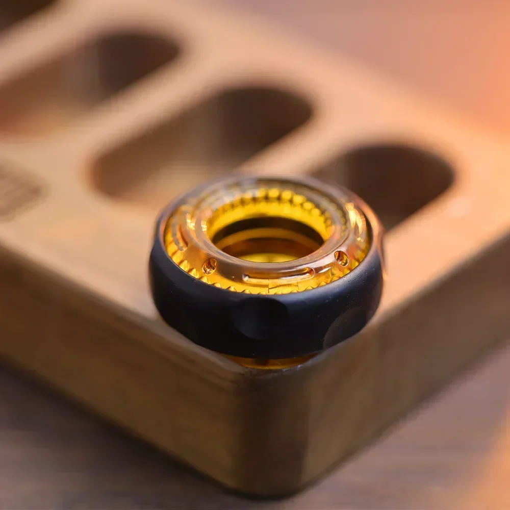 Fidget Gyro Edc GAO Edc Cheese Ring Ratchet Mechanical Ring Decompression Metal Toy Adult Leisure Entertainment Desk Toy
