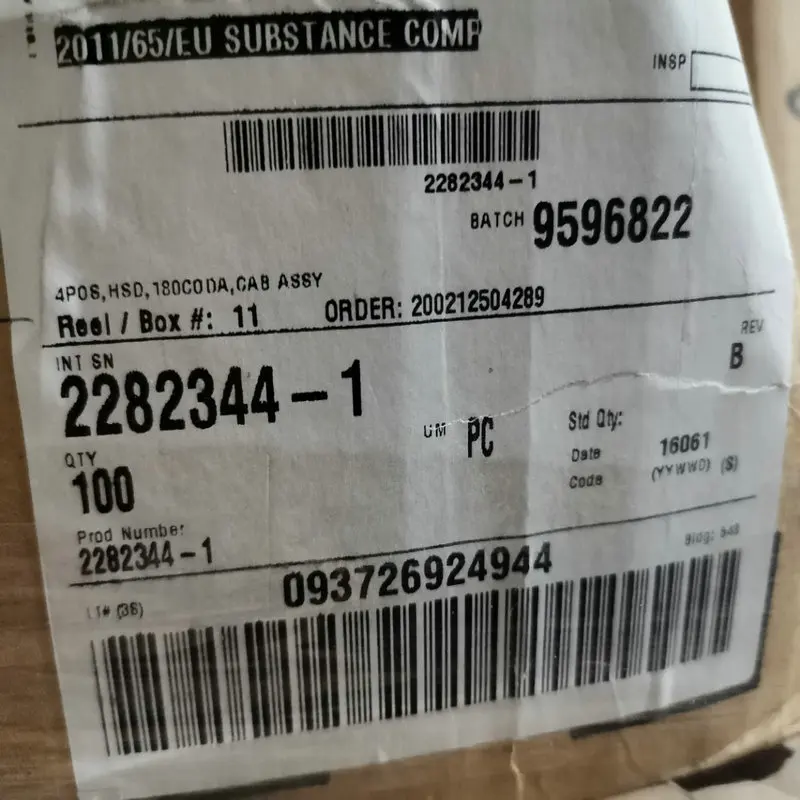 

100PCS TE/Tyco original connector 2282344-1
