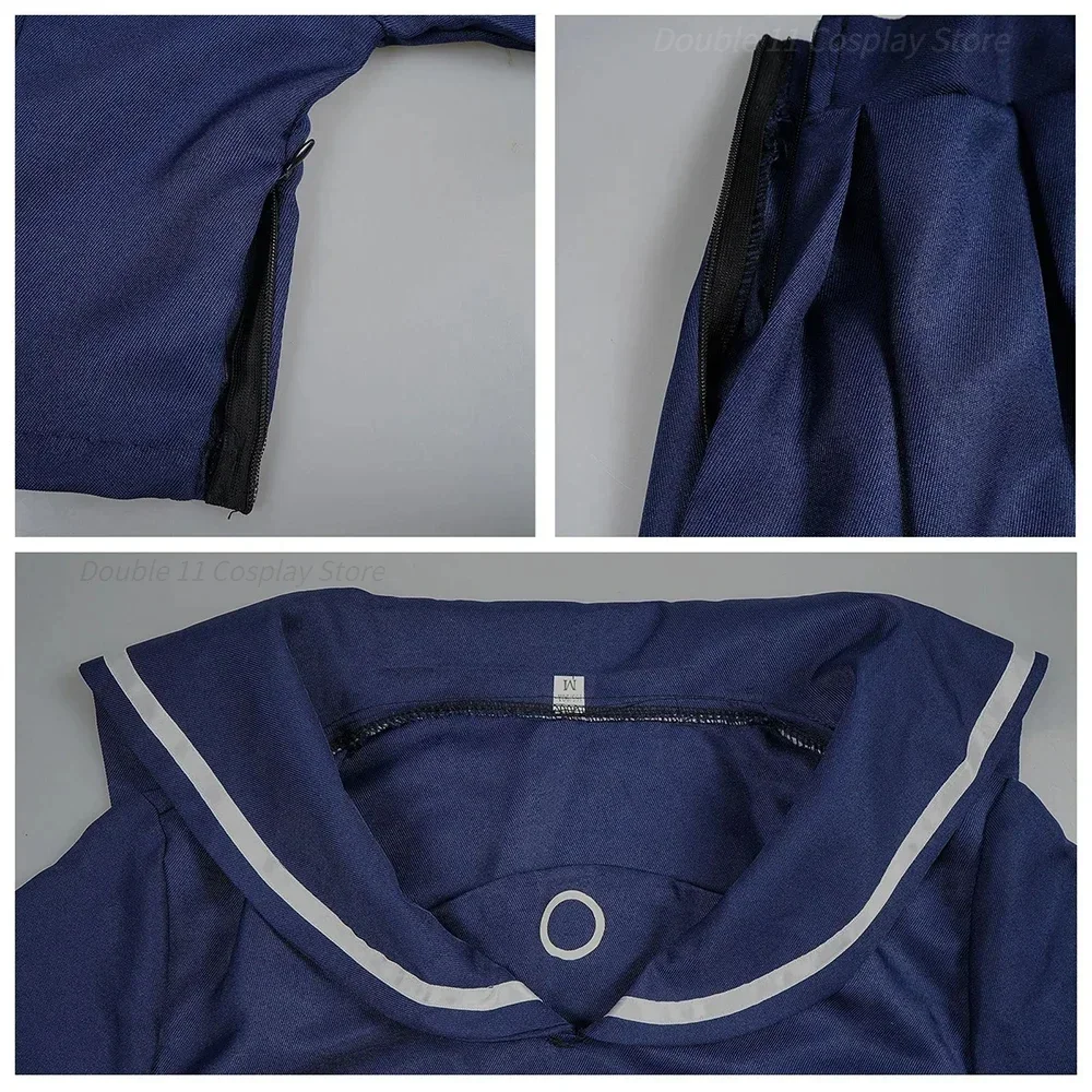 2026 New Game Blue Archive Planetarium Cosplay Costume Women JK School Uniform Sailor Suit Halloween Party Clothes