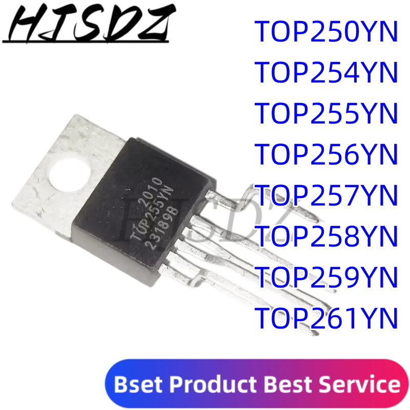 

5PCS TOP250YN TOP250 TO-220 TOP250Y TOP254YN TOP255YN TOP256YN TOP257YN TOP258YN TOP259YN TOP258 TOP256 TOP261YN TOP261Y TO220-6