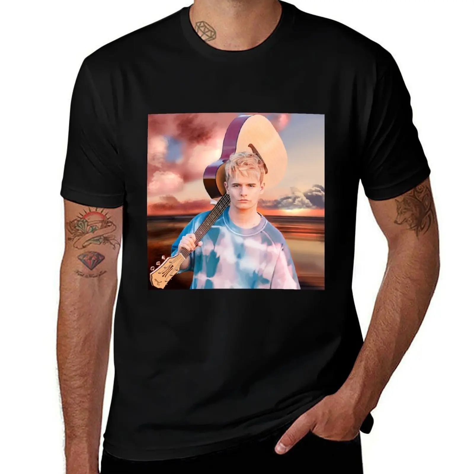 Into The Sunset T-Shirt Breathable Mesh Panel T-Shirt