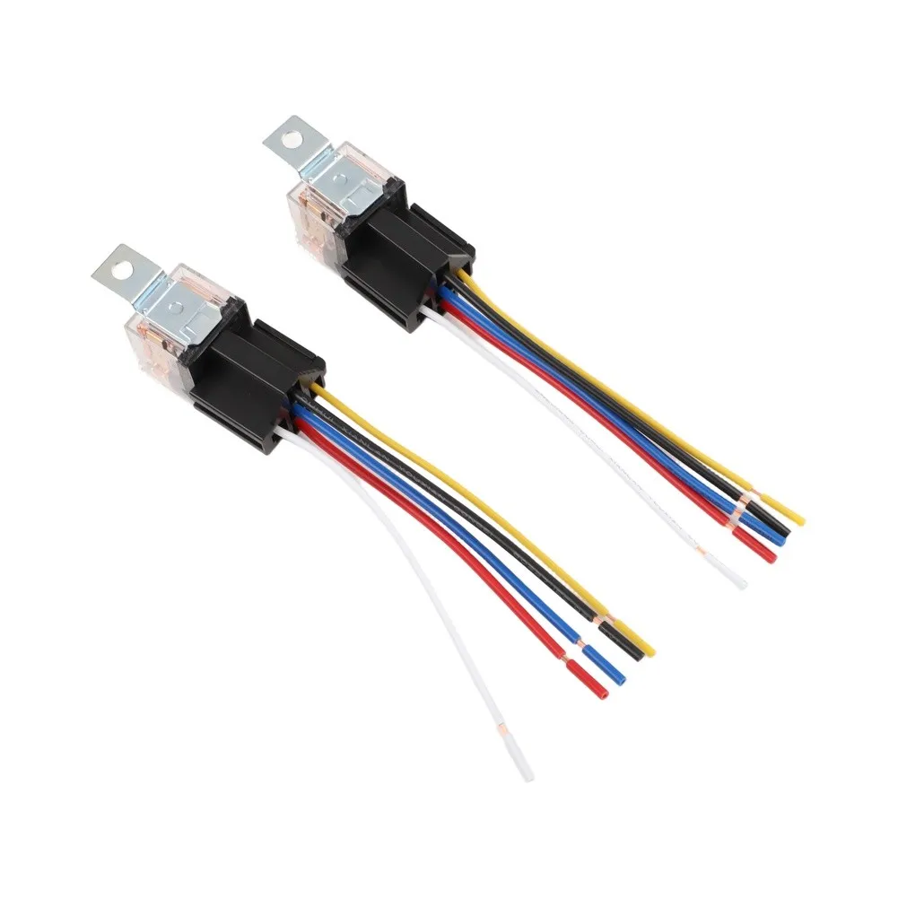 for Easy Install Automotive Relay Kit Automotive Relay Car Relay Set 40A JD1914 High Switching Capacity Power Rating 560W