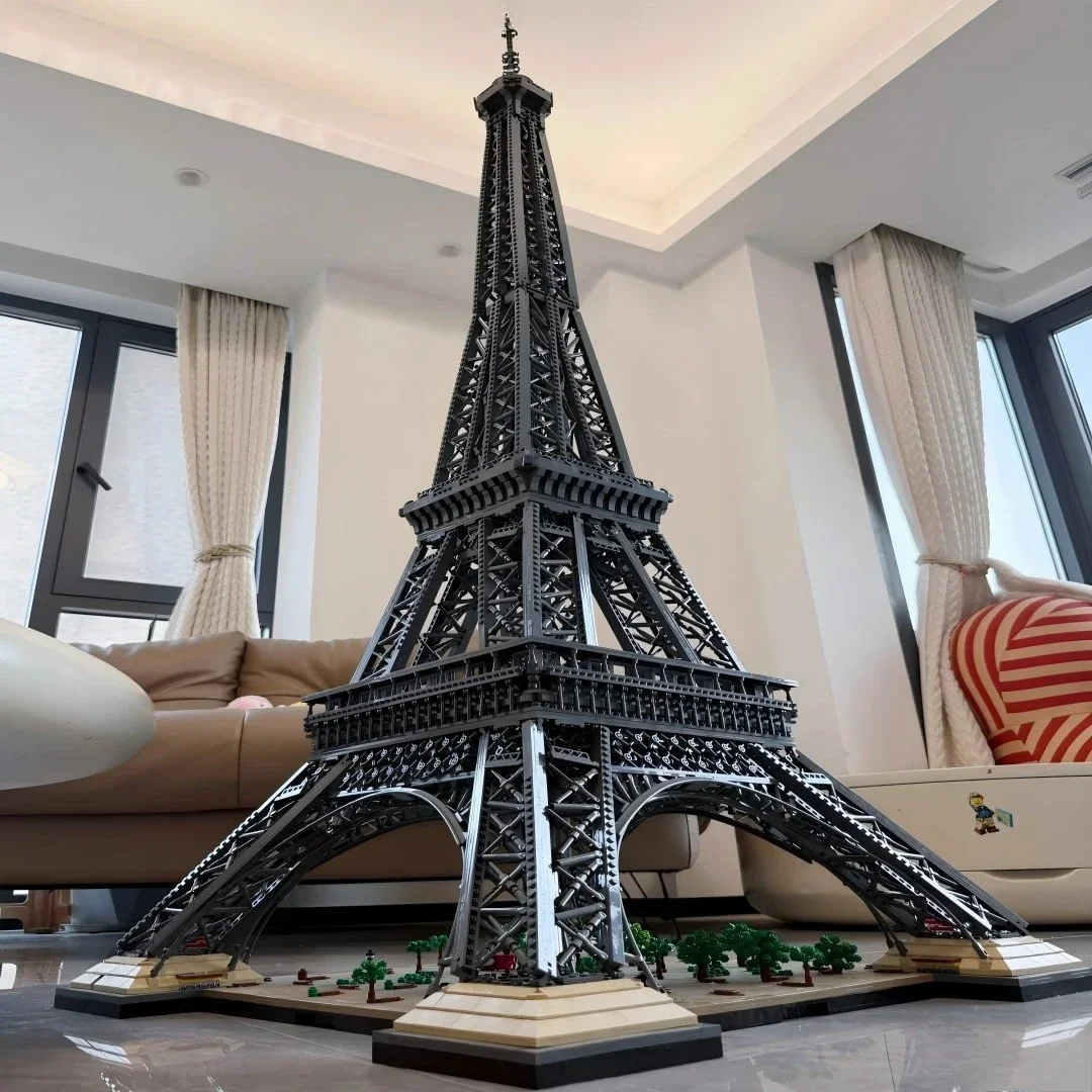 

2026 IN STOCK 1.5M Tall Paris Eiffel Tower Architecture Model 10307 Set 10001Pcs Building Blocks Bricks Adults Toys Gifts