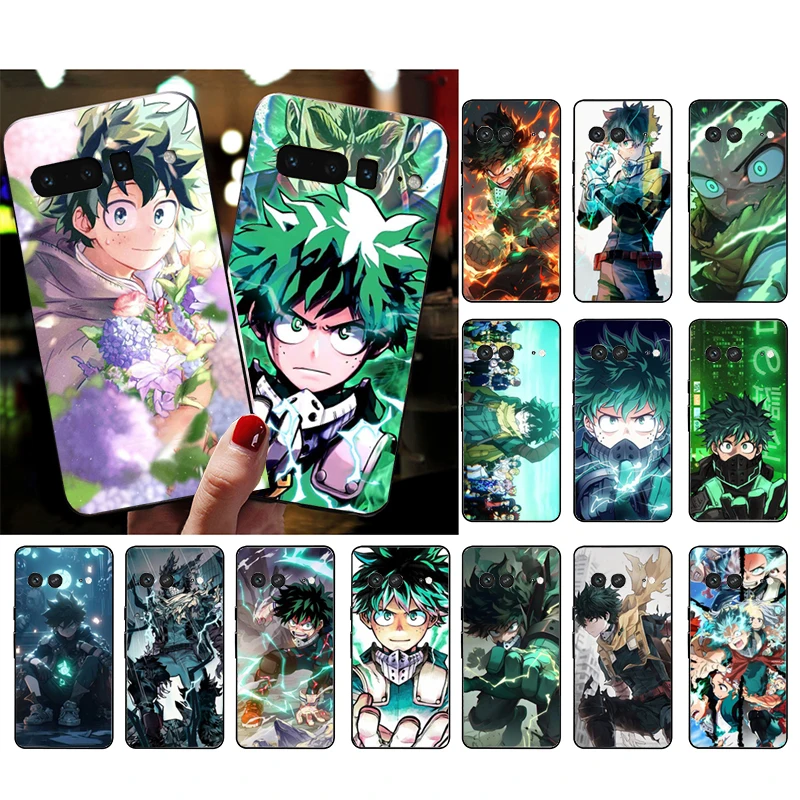 Deku Izuku Anime My Hero Academia Phone Case For Google Pixel 9 Pro XL 8 7 6 Pro Pixel 8A 7A 6A 4A 3A 3XL Pixel 8 7 6 5 4