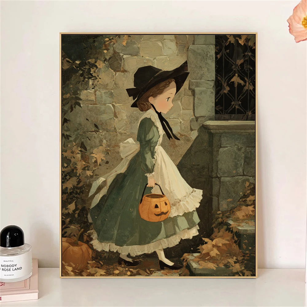 

Краска по номерам для взрослых, комплект «Девушка переноска тыквы», «сделай сам», дропшиппинг, акриловая картина маслом, холст по номерам, домашний декор