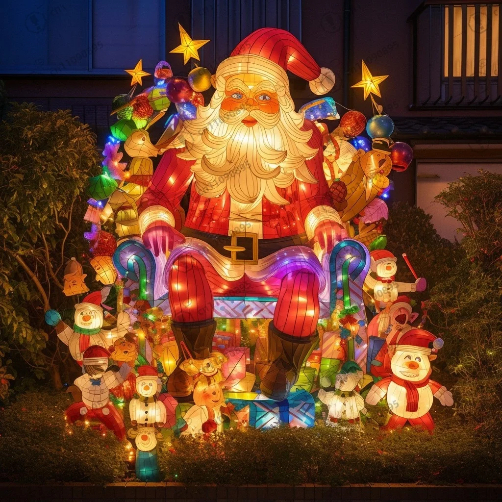 

Claus Light Emitting Diode Home Office Hotel Christmas Holiday Decoration Pattern Light