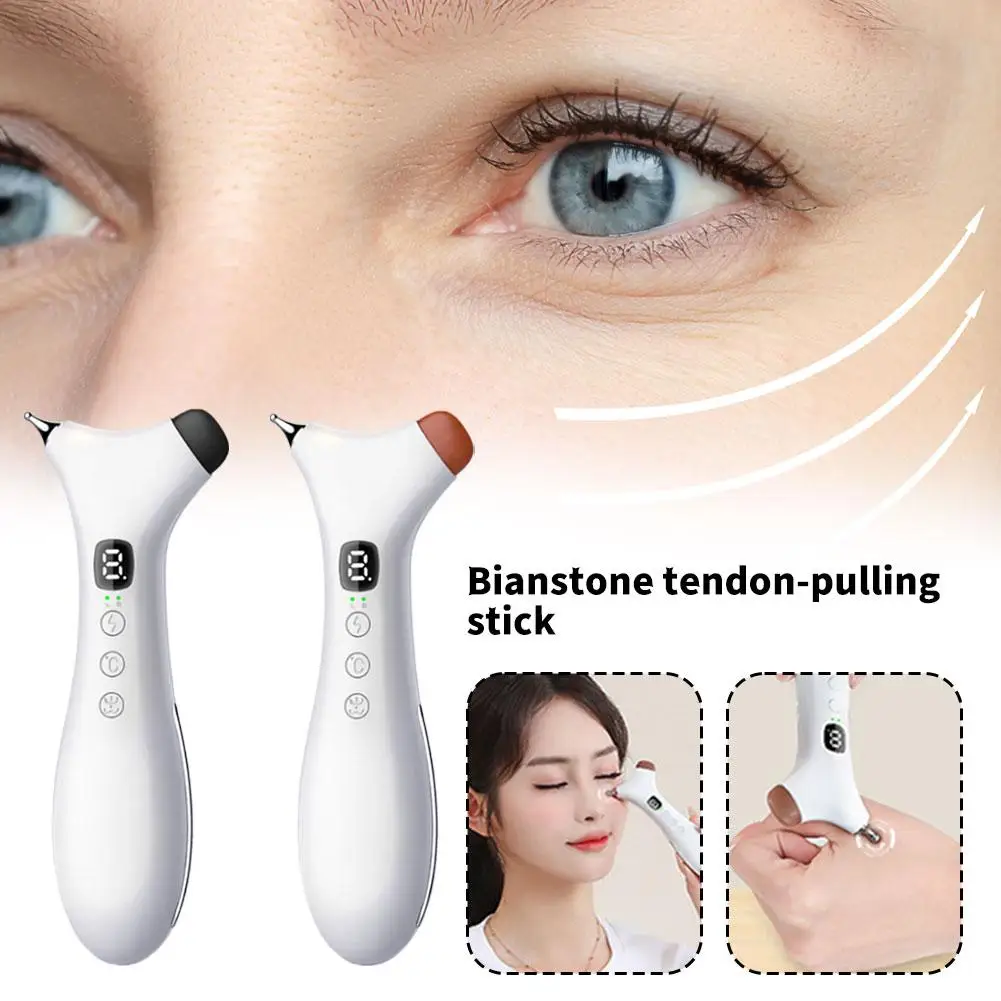 

Electric Meridian Pen Bianstone Tendon-pulling Stick 4-in-1 Multifunctional Firming Lifting Complexion Improvement For All Skin