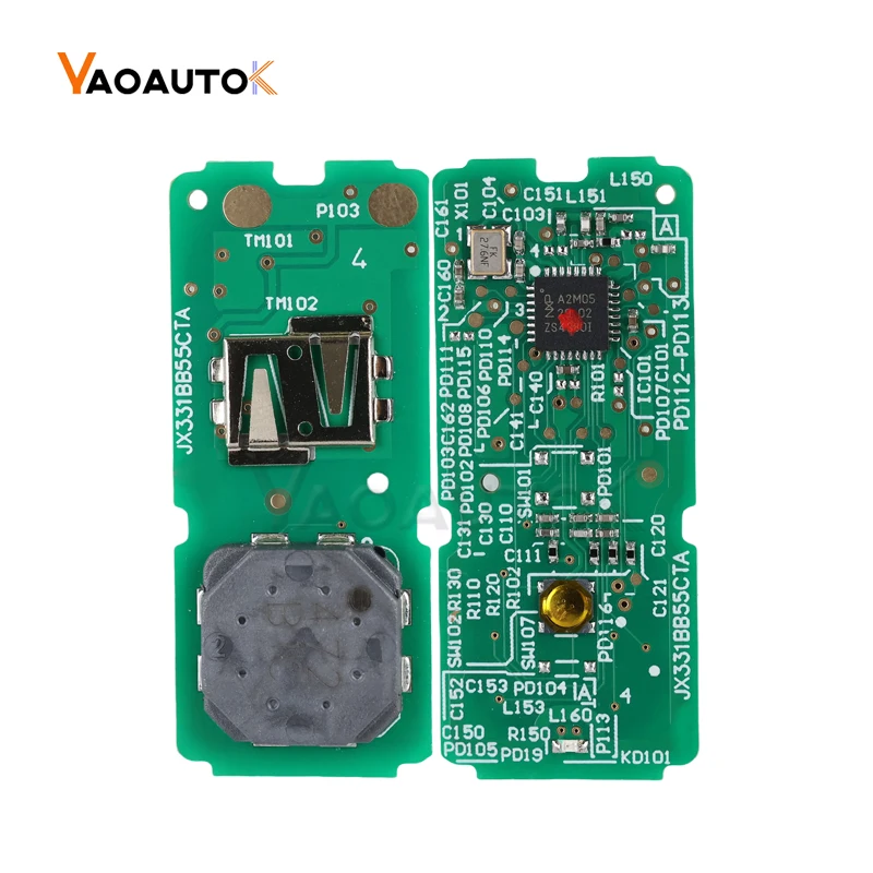 دراجة نارية مفتاح بعيد فوب لياماها NVX NVX155 XMAX XMAX300 QBIX AEROX JAUNS 315MHz ID49 رقاقة نوع جديد سكوتر B5X الأصلي