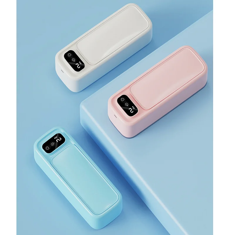 Eyeglasses Cleaner 1PCS Ultrasonic Display Home Portable Automatic Braces Jewelry Pupil Cleaner