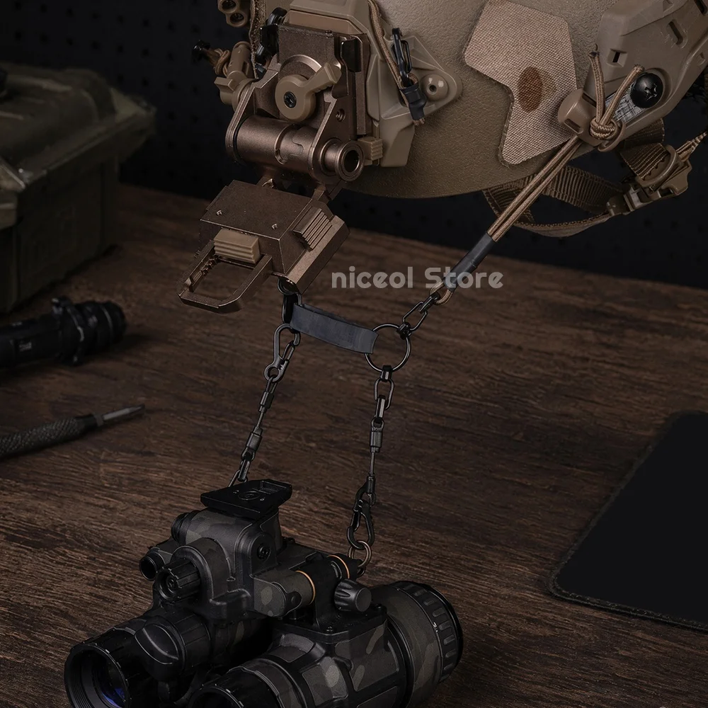 NightVision Goggles Fixed Anti-Loss Cord Elastics Retention Bungee Cords for Night Viewing Goggles Device Attachments