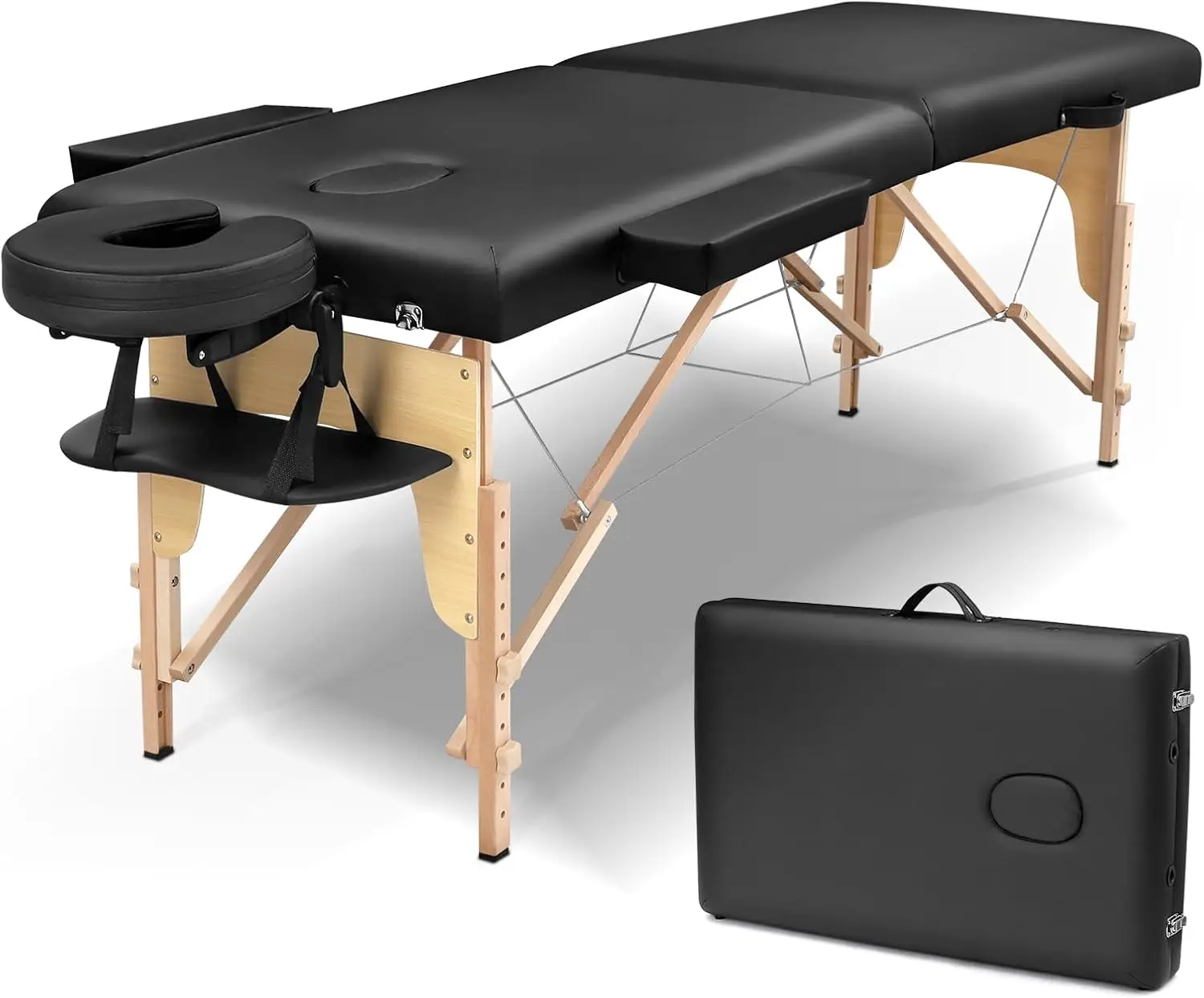 Massage Table Portable lash Bed: A Folding spa Bed for Physical Therapy-Esthetician Tattoo Bed