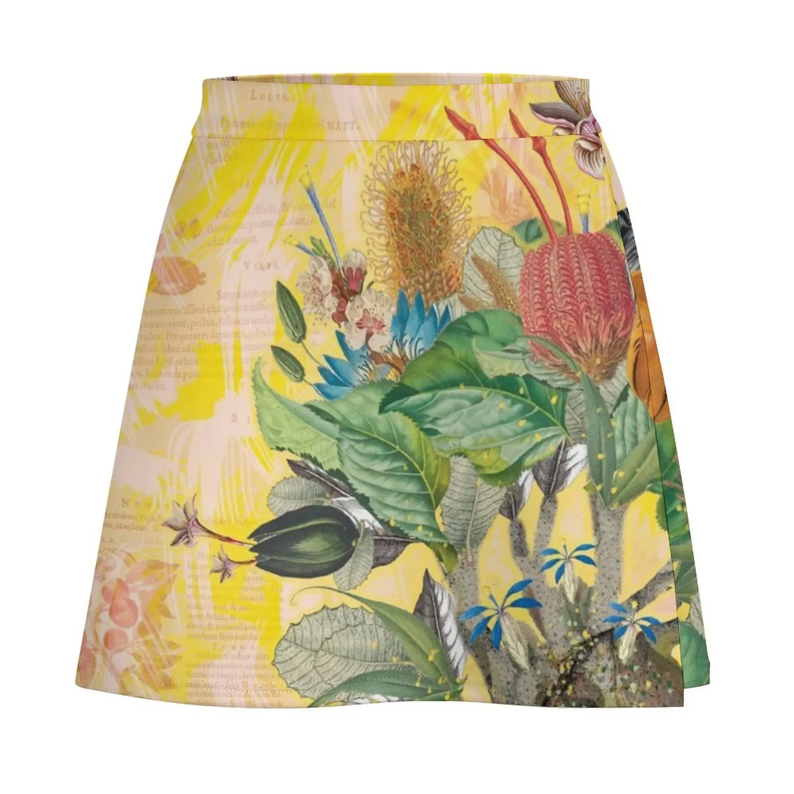 Organic Heart Mini Skirt elegant social women's skirts luxury women skirts Mini Skirt