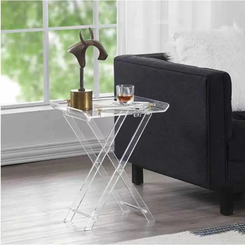 

folding small table custom transparent mobile small square several acrylic storage round small coffee table manufacturers