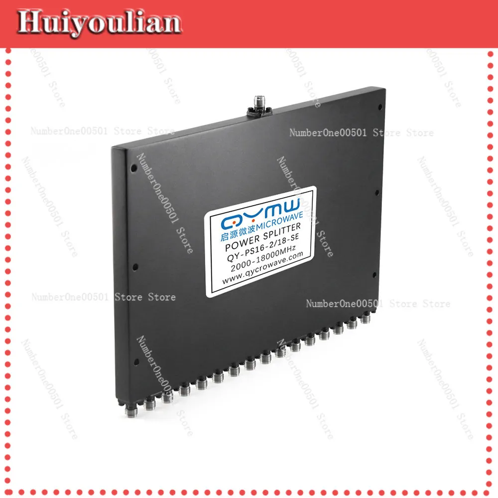 SMA Microstrip Power Splitter 16 Way 2-18G RF Test Divider Combiner For Industrial RF Communication Electronic Accessory