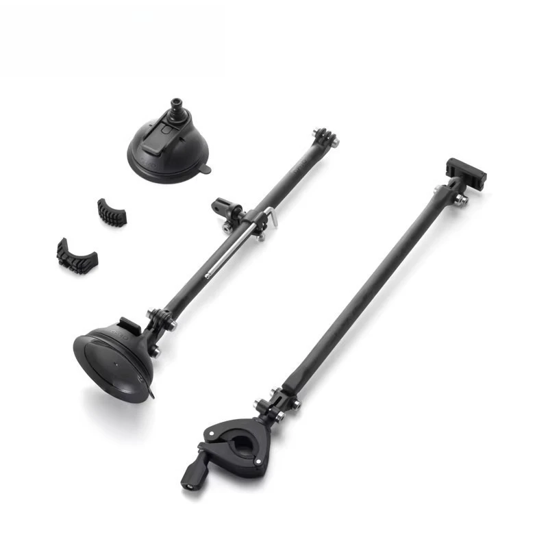 For Folding Arm Kit Handlebar Clip Car Suction Cup Panoramic Camera Action Accessories