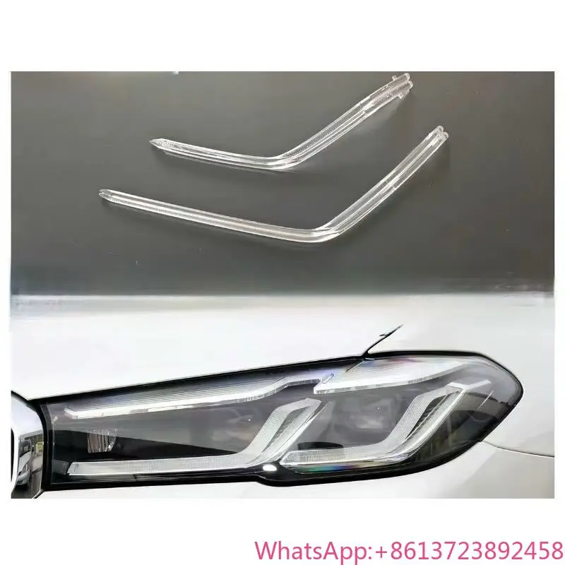 

2021-2023 BMW5 G30 G38 LED Headlight Angel Eye Light Bar 12V Tube Light Guide Plate Strip 6000k Color Low Version New Condition