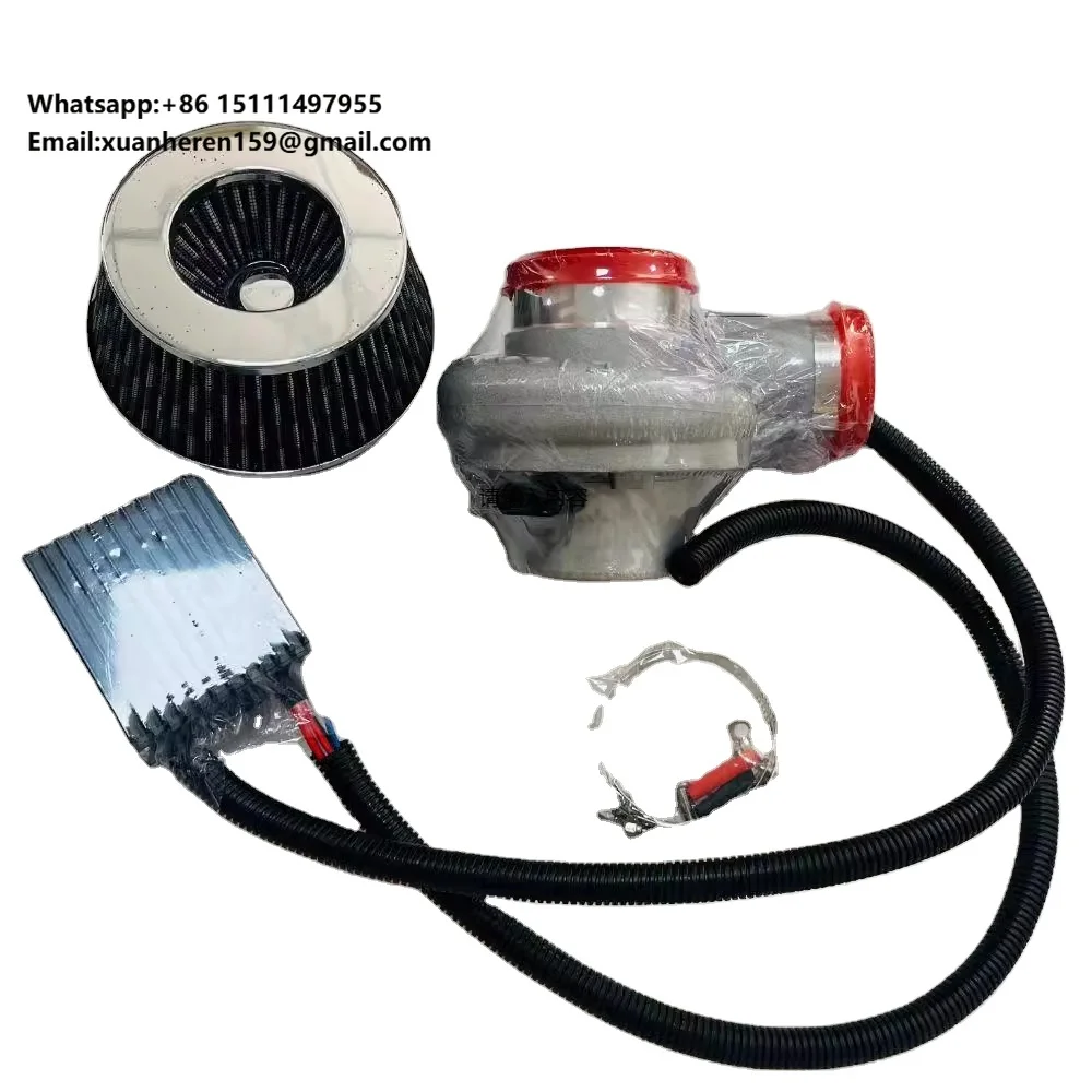 

Электрический турбокомпрессор с небольшим смещением, естественная модификация двигателя для улучшения энергопотребления и уменьшения расхода топлива